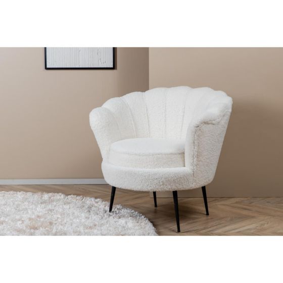 Rano fauteuil - teddy - wit