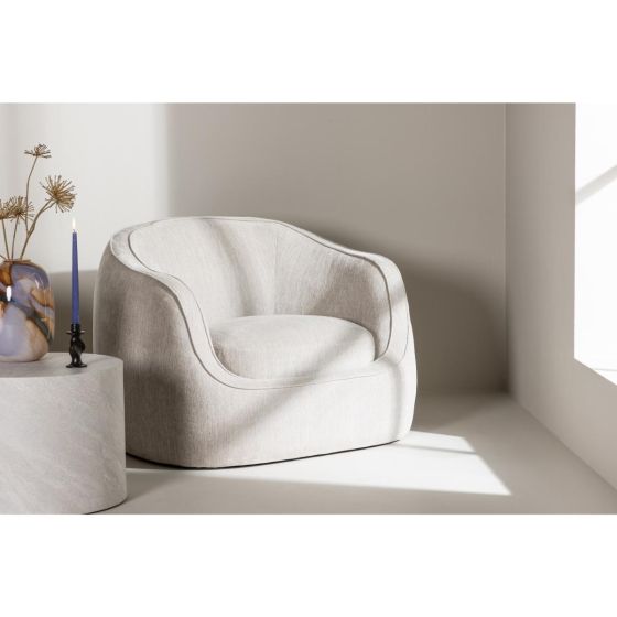 Brooks fauteuil - lichtgrijs