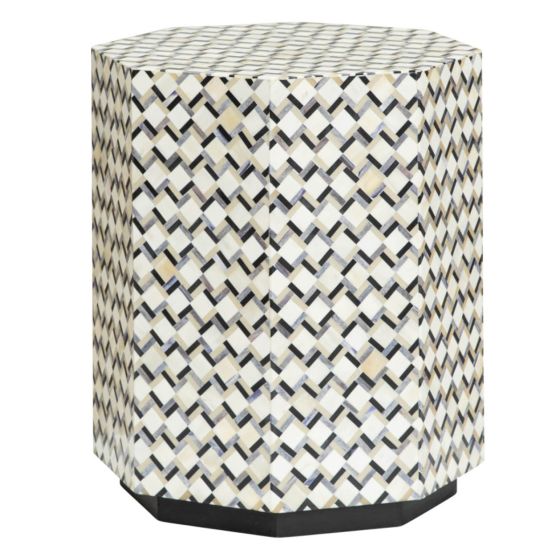 Brendola bijzettafel - 45 cm - wit