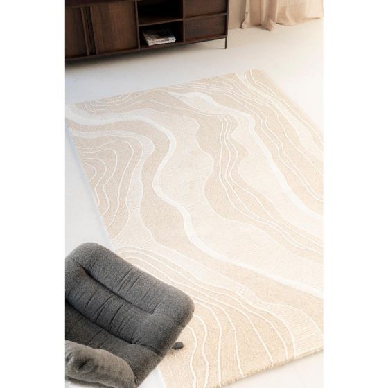 Vloerkleed Soil 190x290 cm - beige