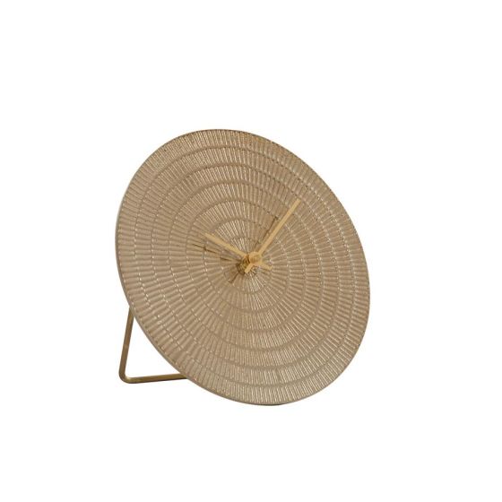 Bojano klok Ø20,5 cm - licht goud