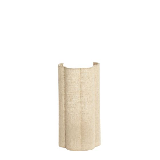 Fringe wandlamp 15x10x30,5 cm - naturel