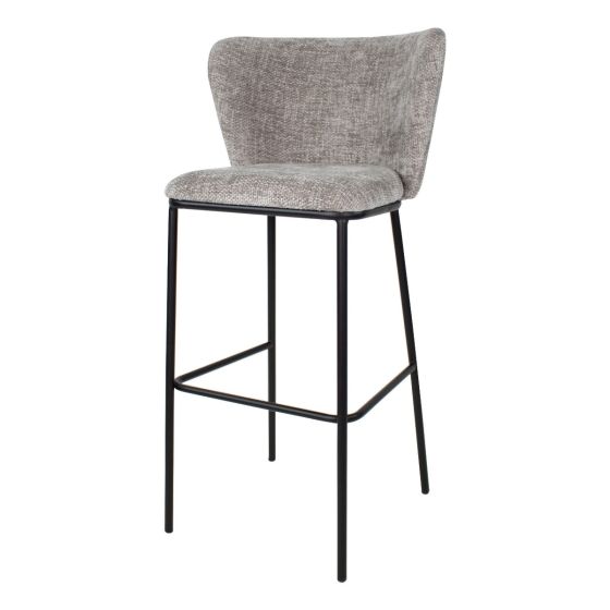 Bo barkruk chenille stof