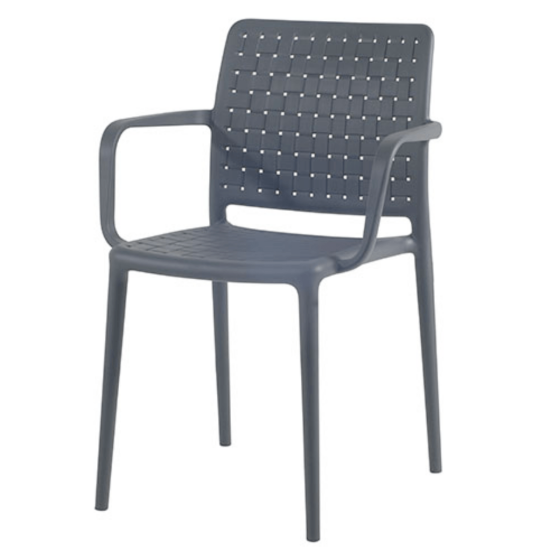 Loes terrasstoel met armleuning van het woonmerk Project Y