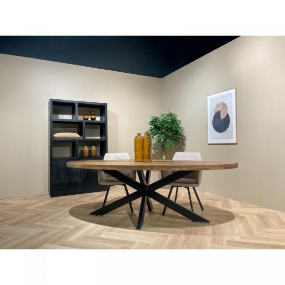 Sturdy eettafel spider ovaal