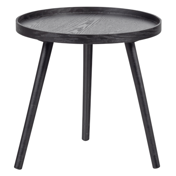 Bijzettafel Mesa Hout M Zwart 45xø45 van het woonmerk WOOOD