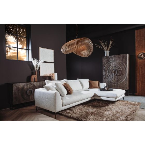 Padua dressoir - 200 cm - bruin