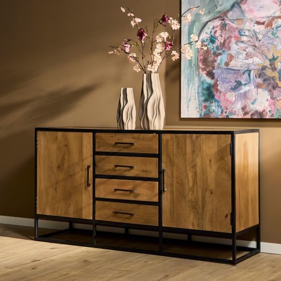 Dressoir Denver - 165 cm - naturel