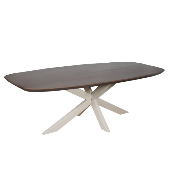 Eettafel Madison 160 cm Deens Ovaal walnoot