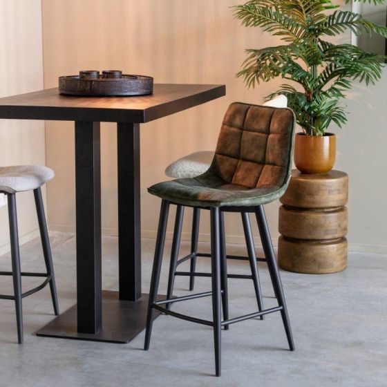 Jelt barkruk 78cm velvet