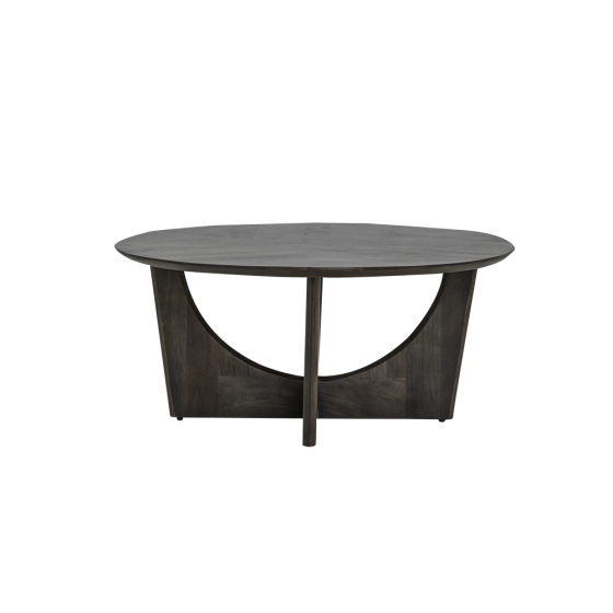 Fermo salontafel - ø90 cm - olijfbruin