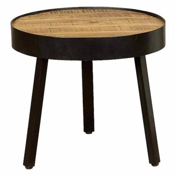 Renew bijzettafel - ø54 cm - bruin