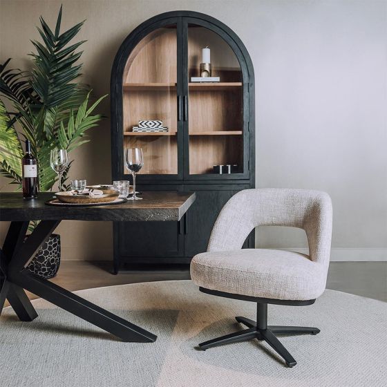 Caldes lounge draaistoel