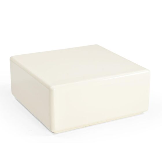 Salontafel Elias 60 cm - wit