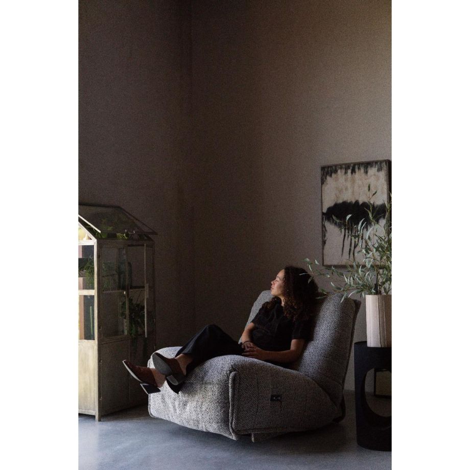 Dutchbone Hamilton elektrisch verstelbare fauteuil - beige