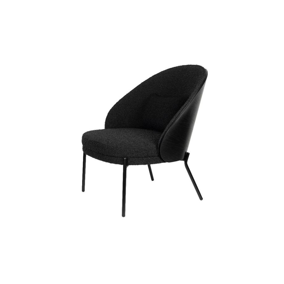 Dutchbone Rodin fauteuil - zwart