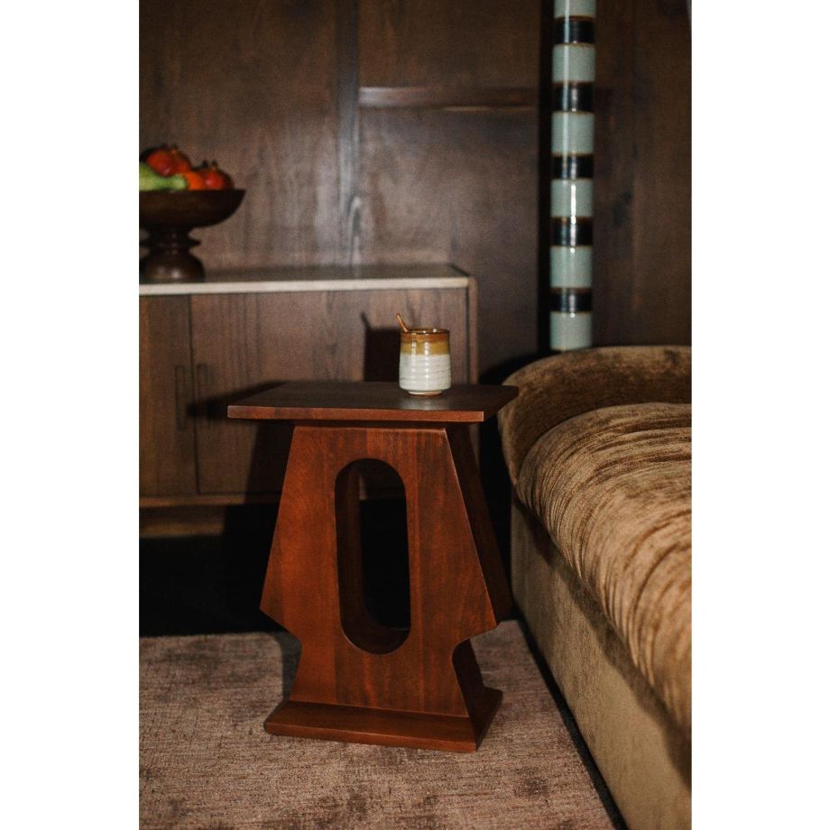 Dutchbone Pilaster bijzettafel - bruin