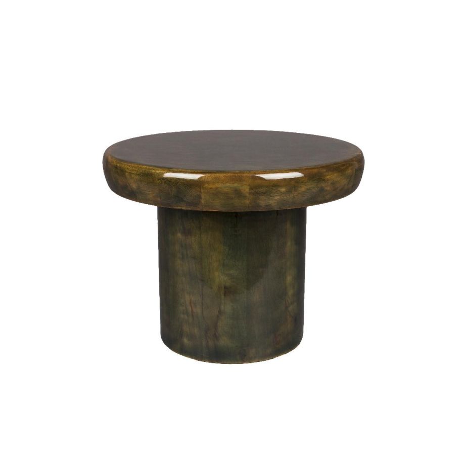 Mush bijzettafel L groen/bruin