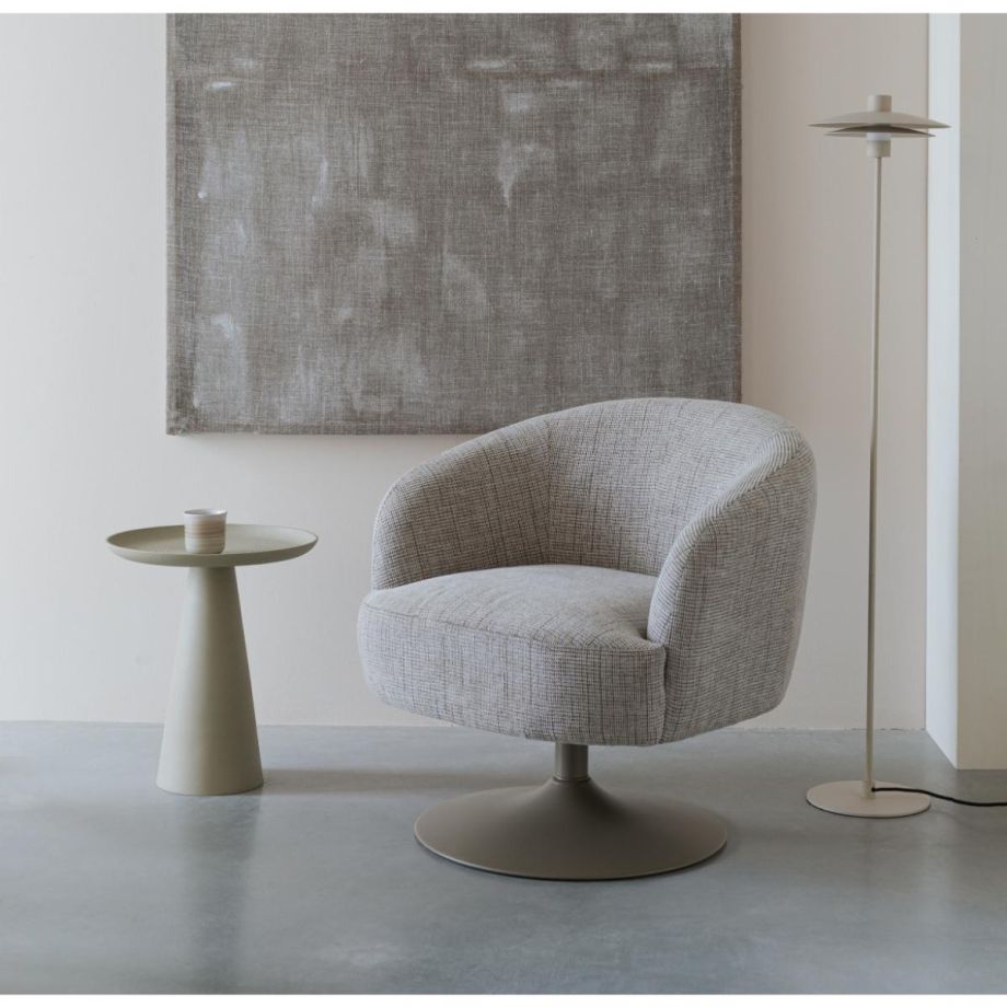 Puur Rolland draaifauteuil - beige/bruin