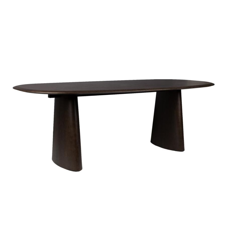 Puur Vandy ovale eettafel - bruin