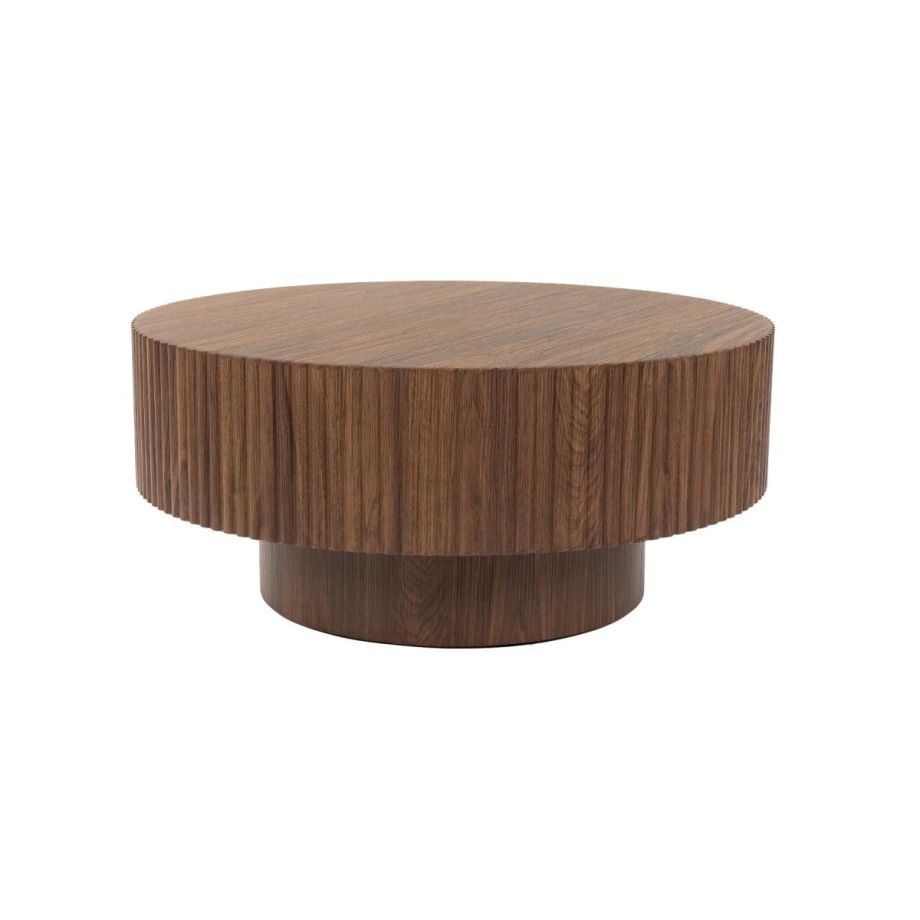 Puur Rory salontafel ø80 cm - bruin