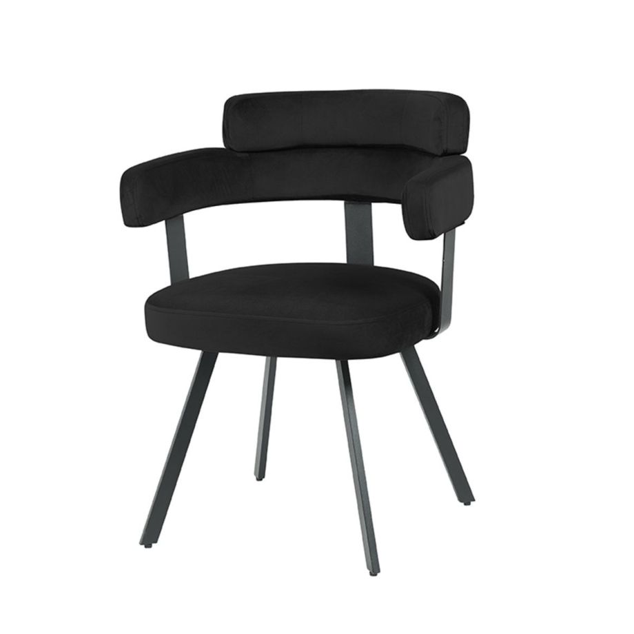 Bardio eetkamerstoel velvet