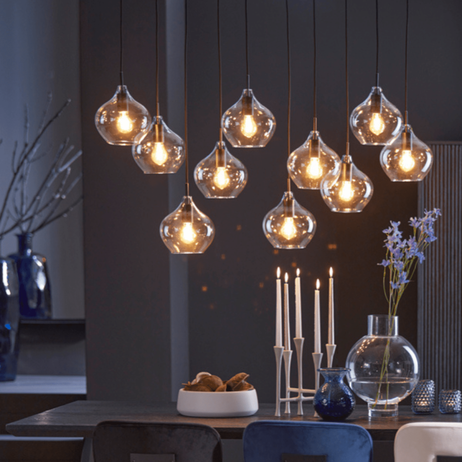 Rakel hanglamp 10L 124cm van het woonmerk Light & Living