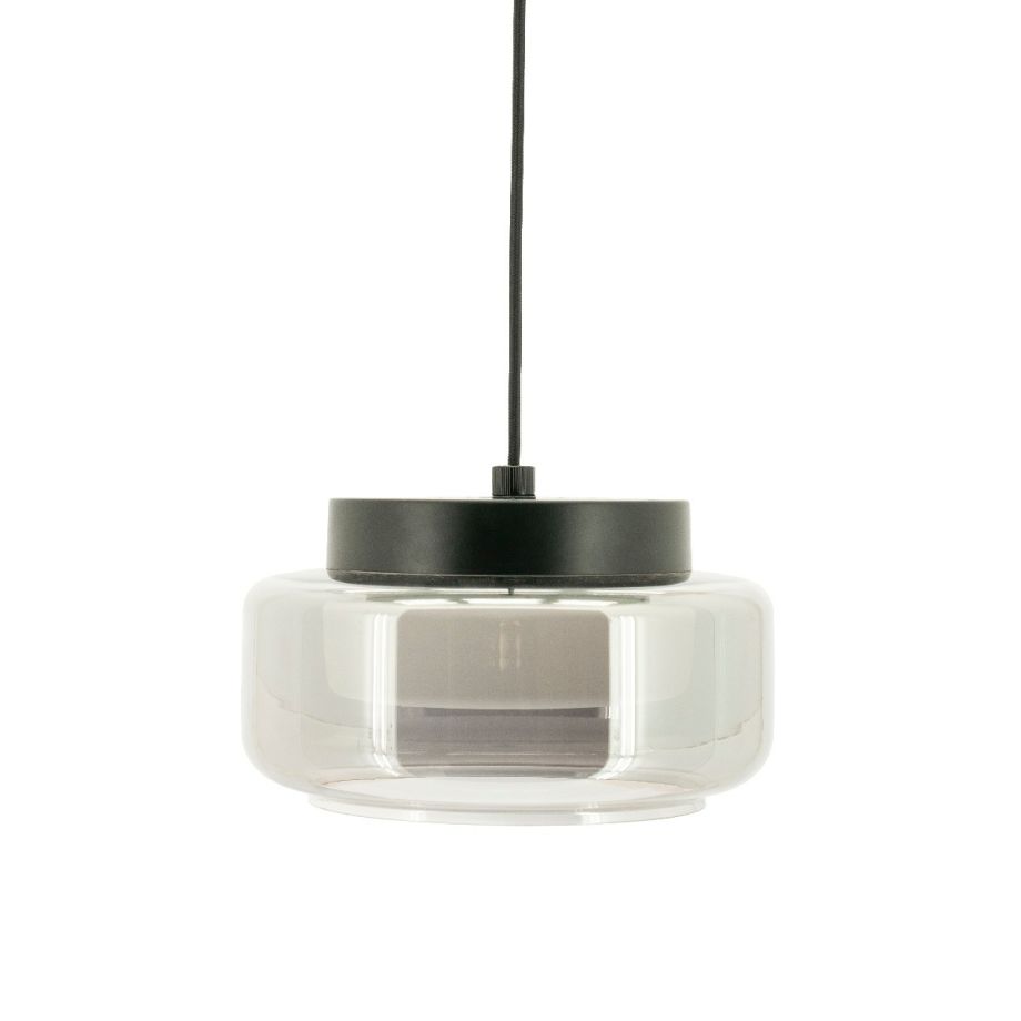 Pivot hanglamp - grijs glas
