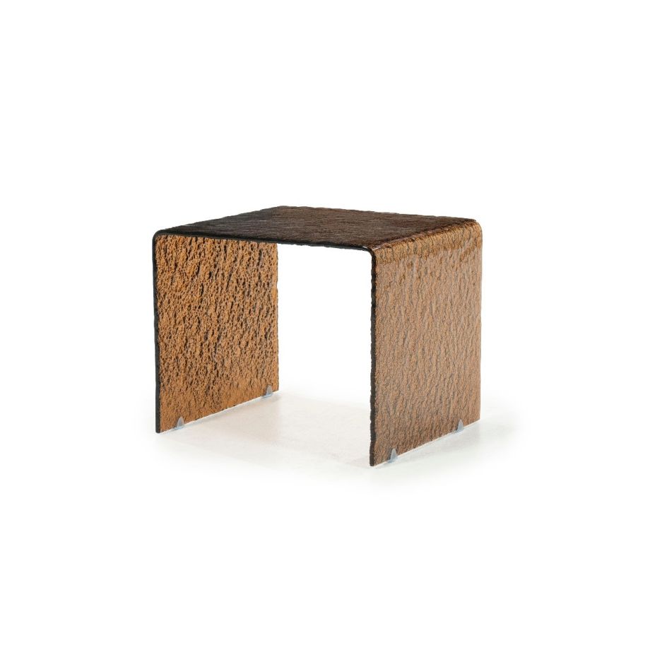 Ripple bijzettafel - bruin