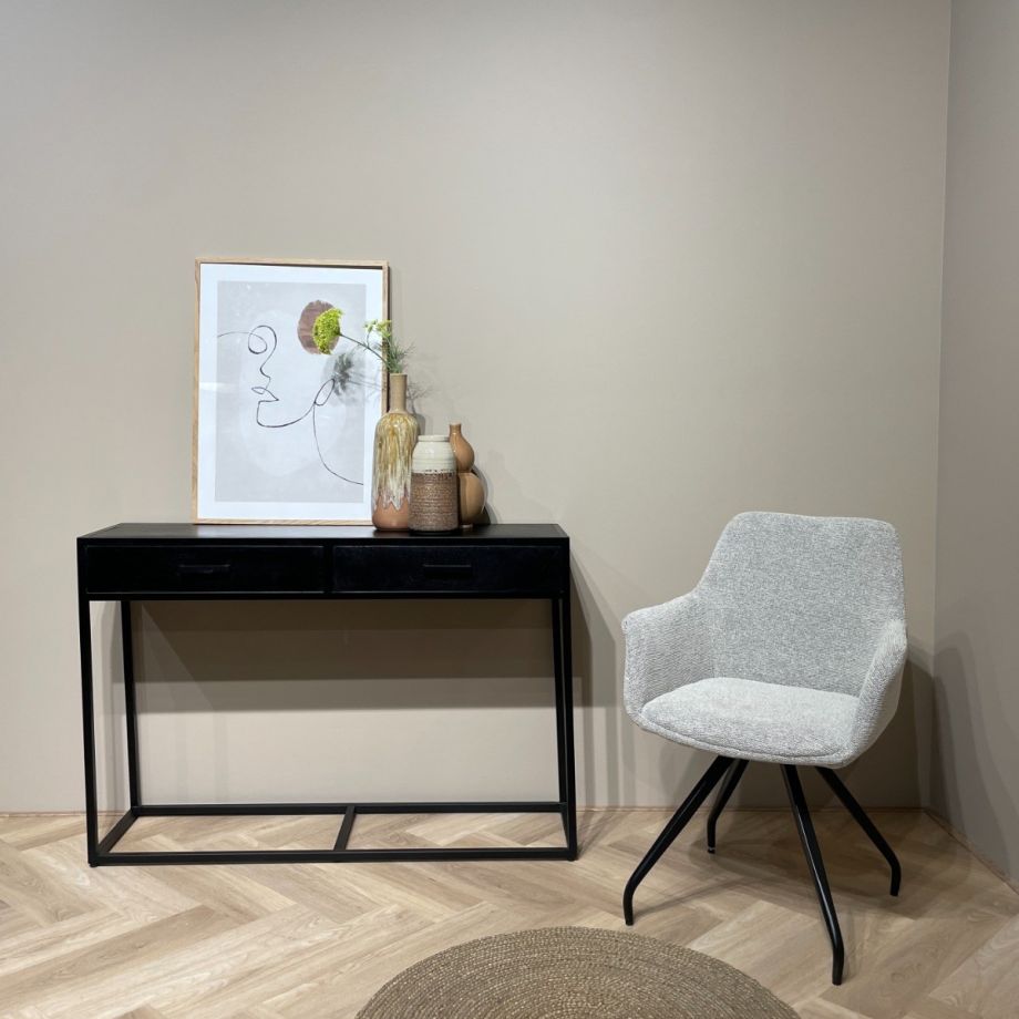Kala dressoir 120 cm - zwart