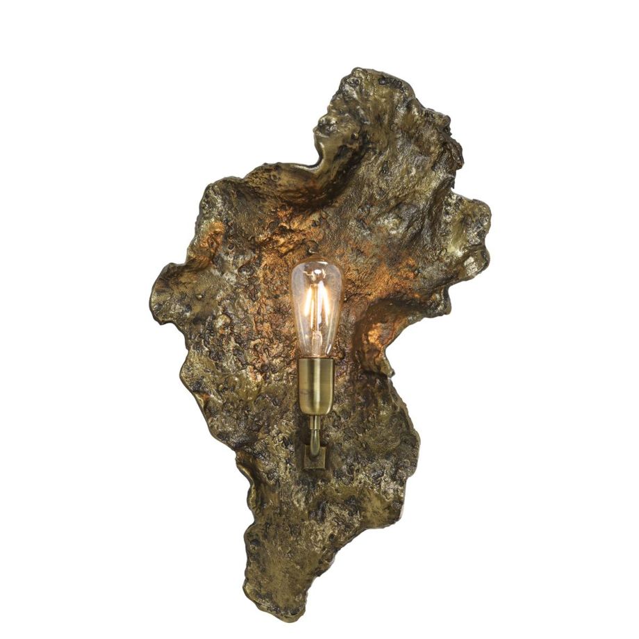 Light & Living Sidomi wandlamp - antiek brons