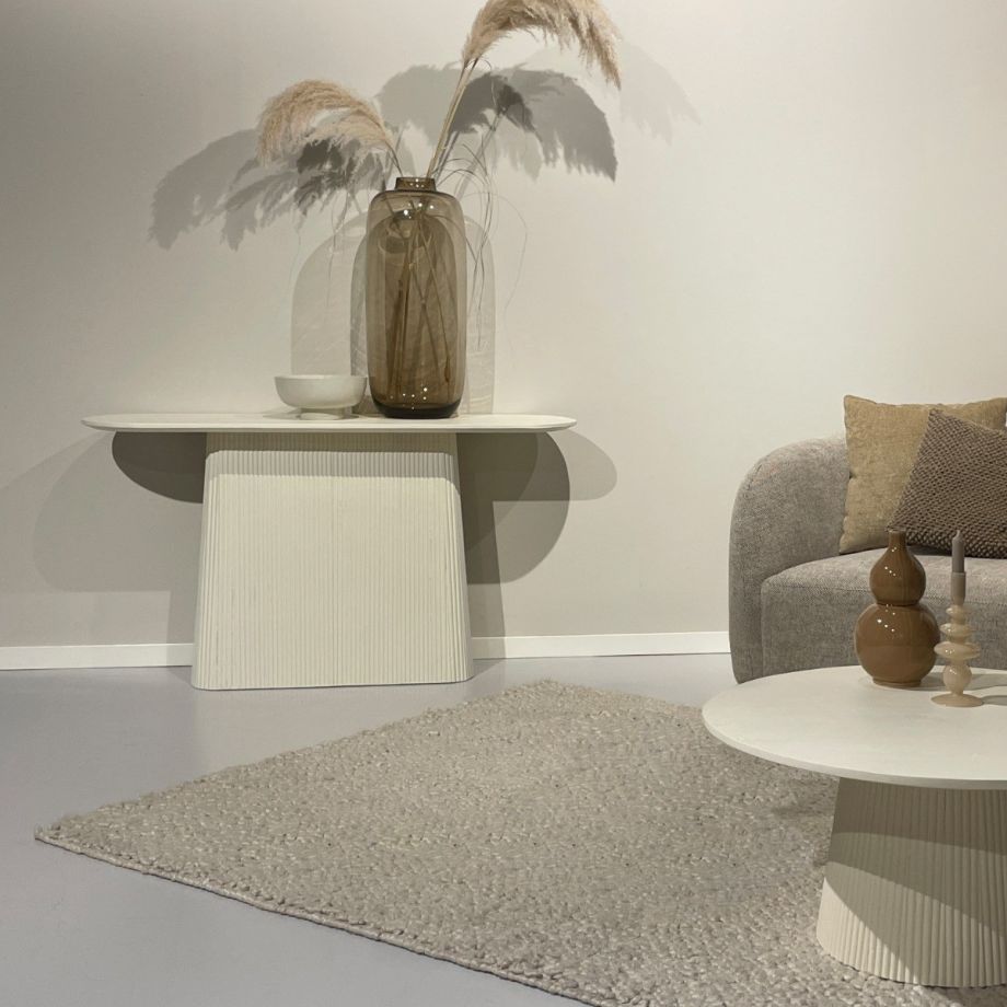 Patou sidetable 140 cm - crème