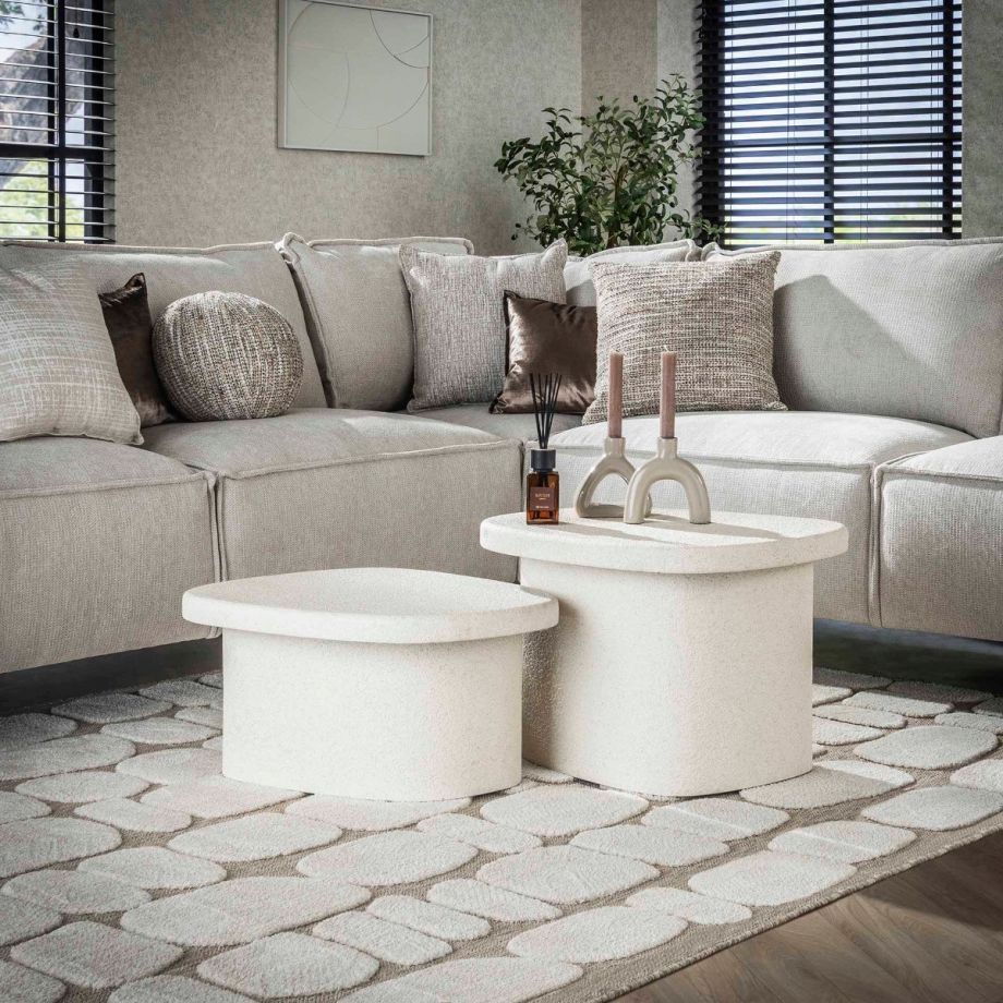 Sachiko organische salontafels - set van 2 - L