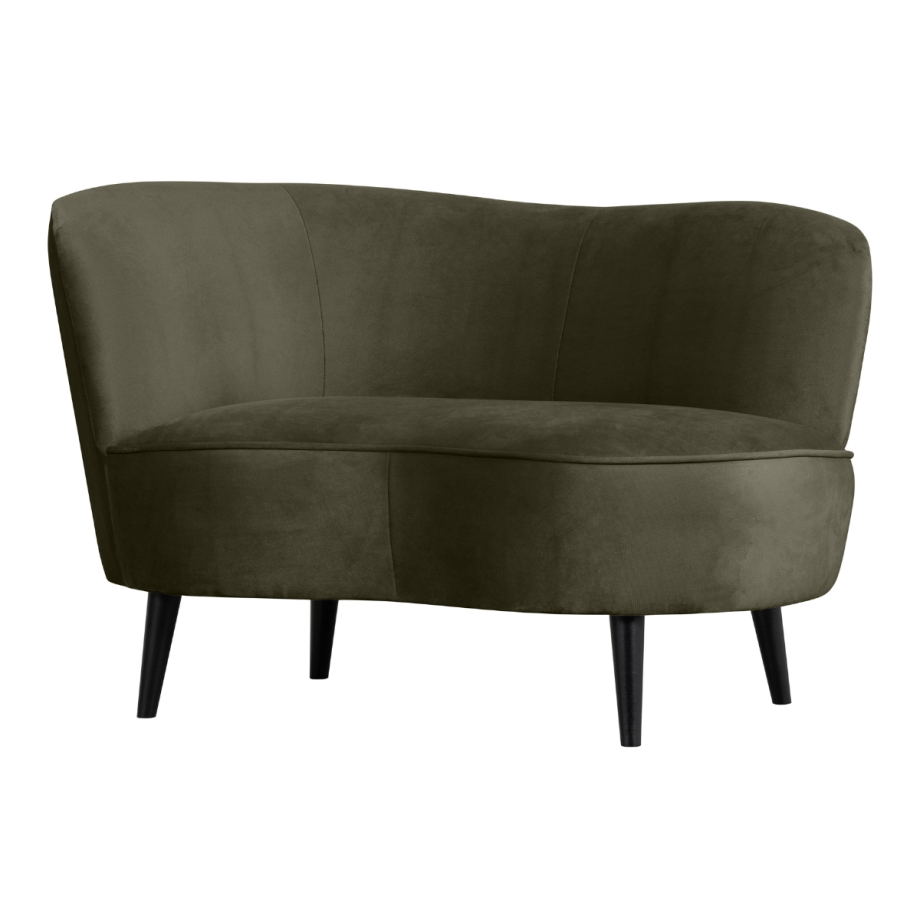 Sara lounge fauteuil links velvet van het woonmerk Woood