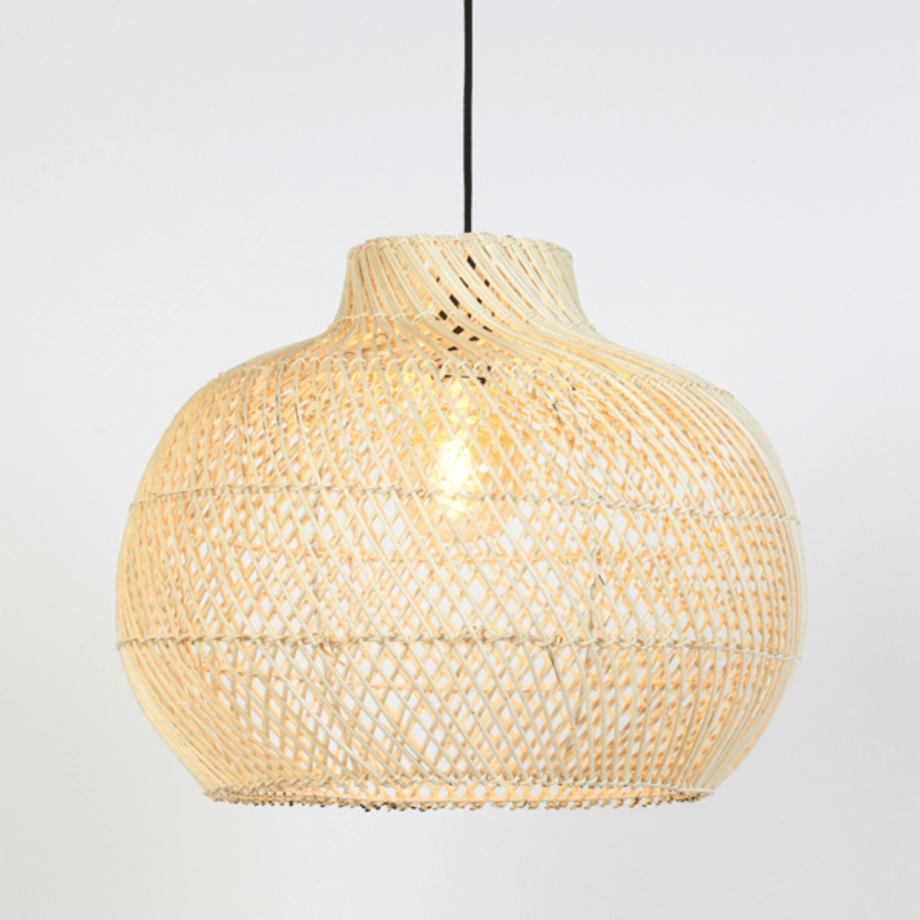 Charita hanglamp rotan Ø46 cm van het woonmerk Light & Living