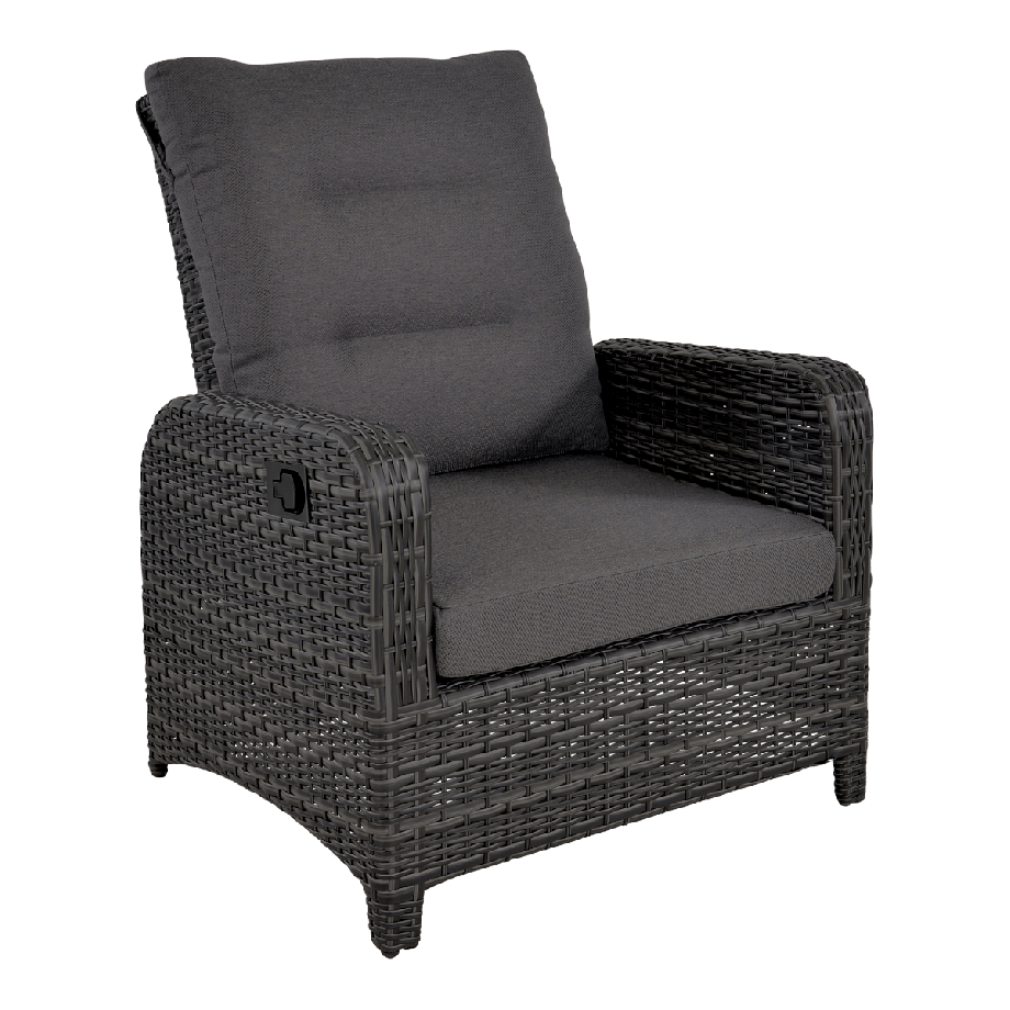 Loungestoel Soho Forte - antraciet