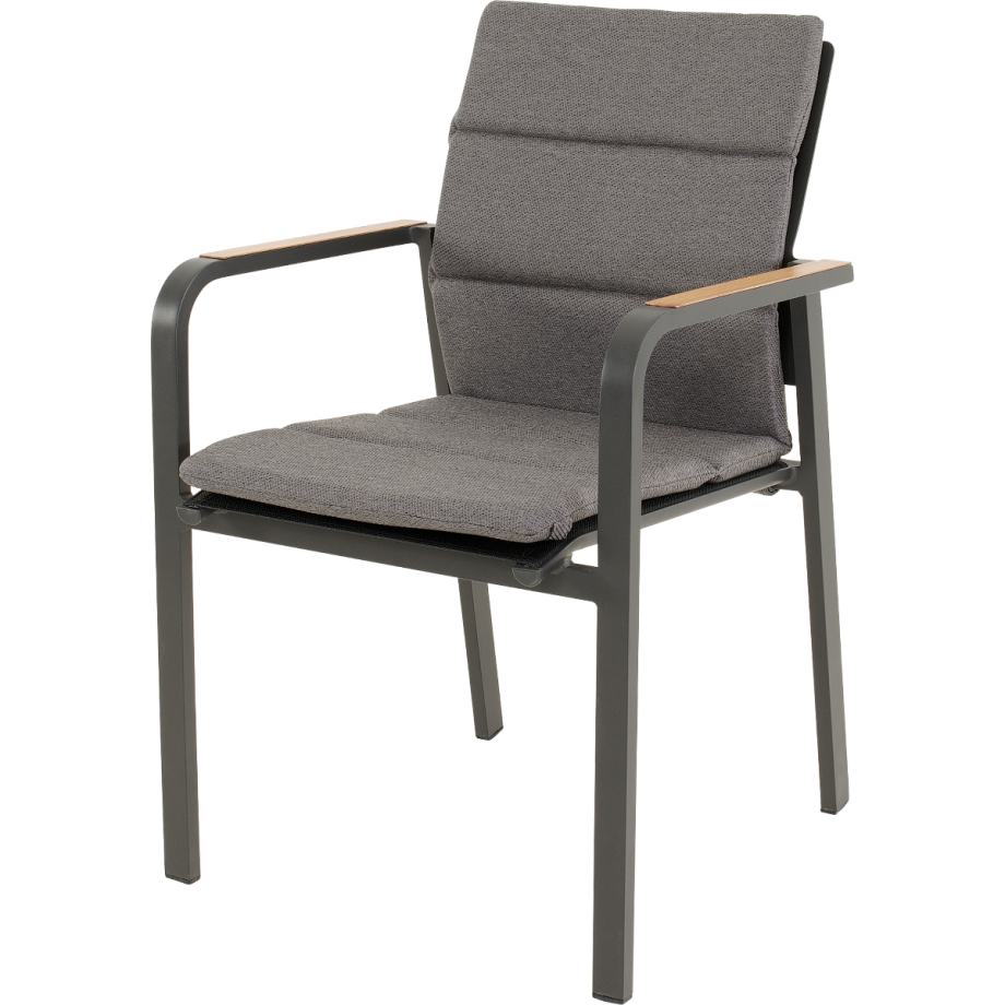 Sorapa stapelbare tuinstoel - antraciet