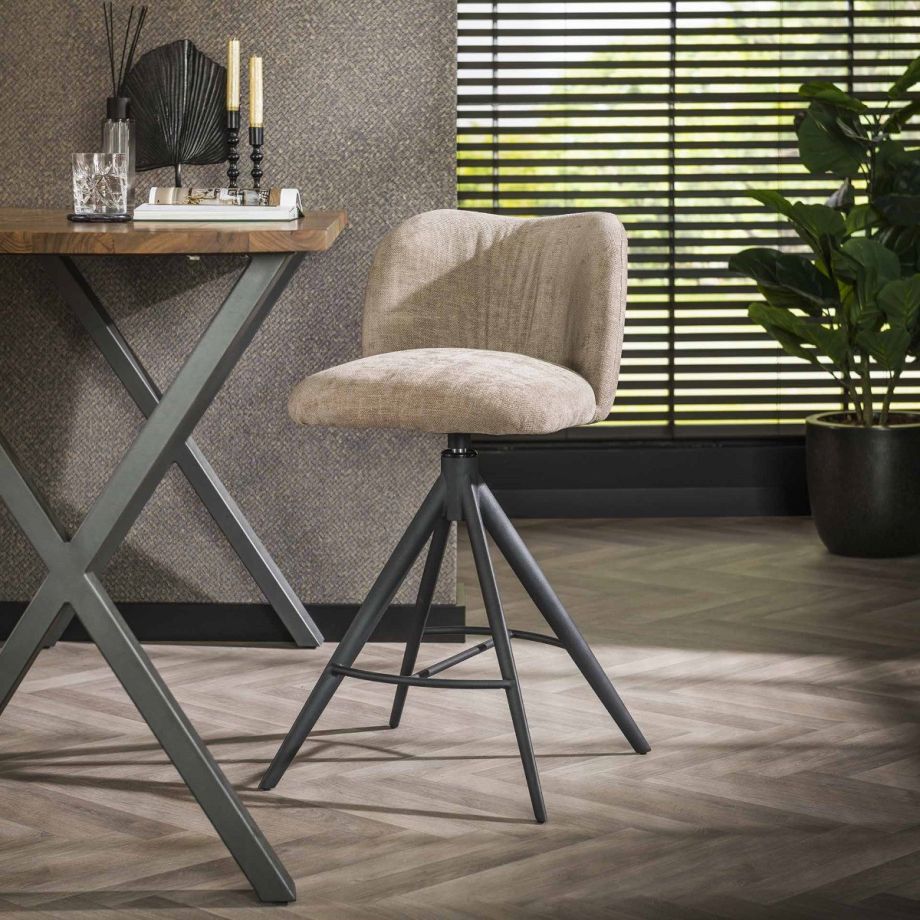 Carla draaibare barstoel