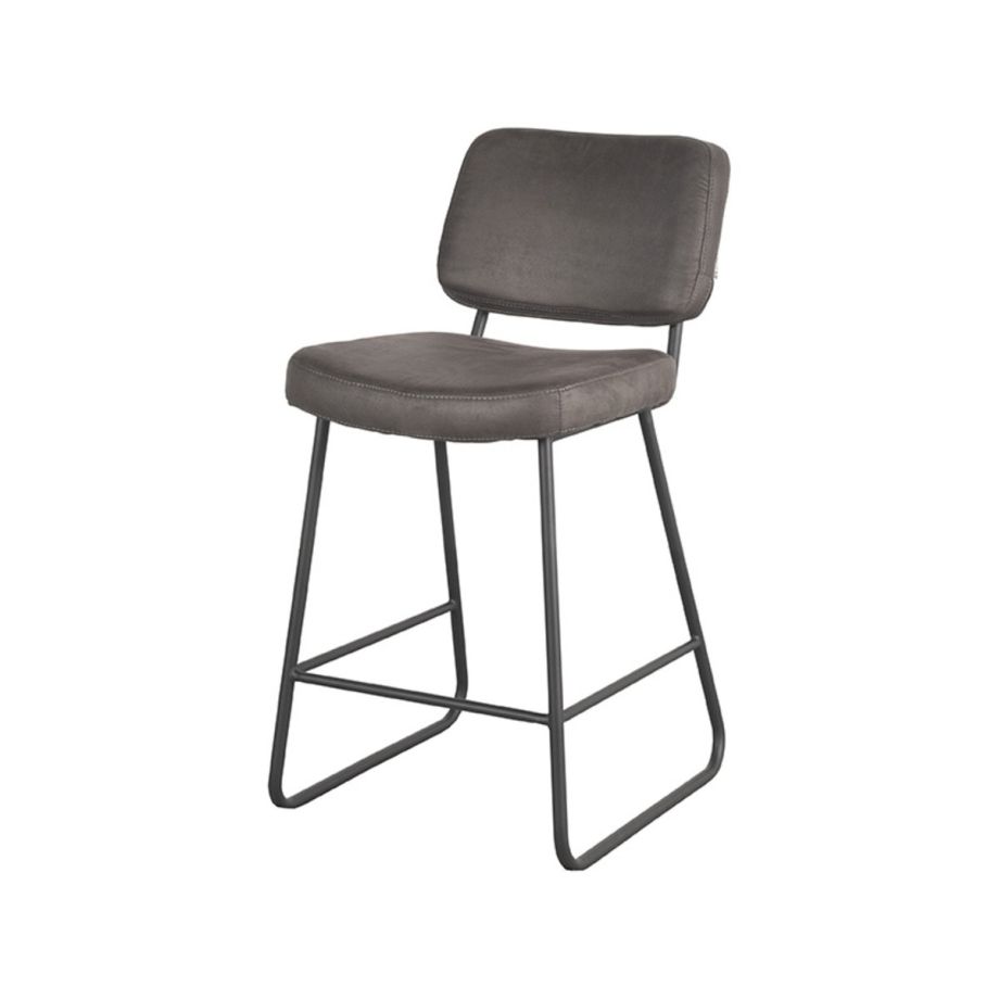 Label51 Noah barkruk micro suède 65 cm