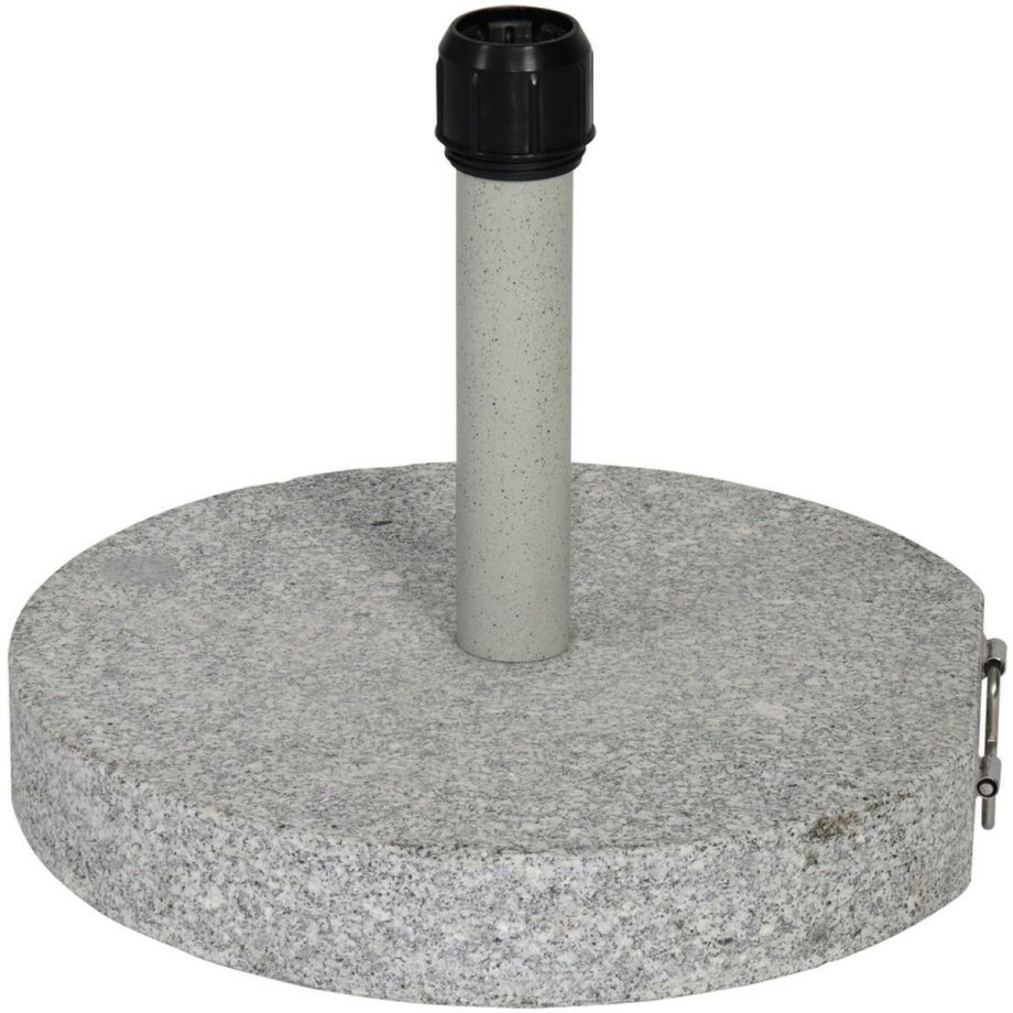 Parasolvoet rond graniet 30 kg