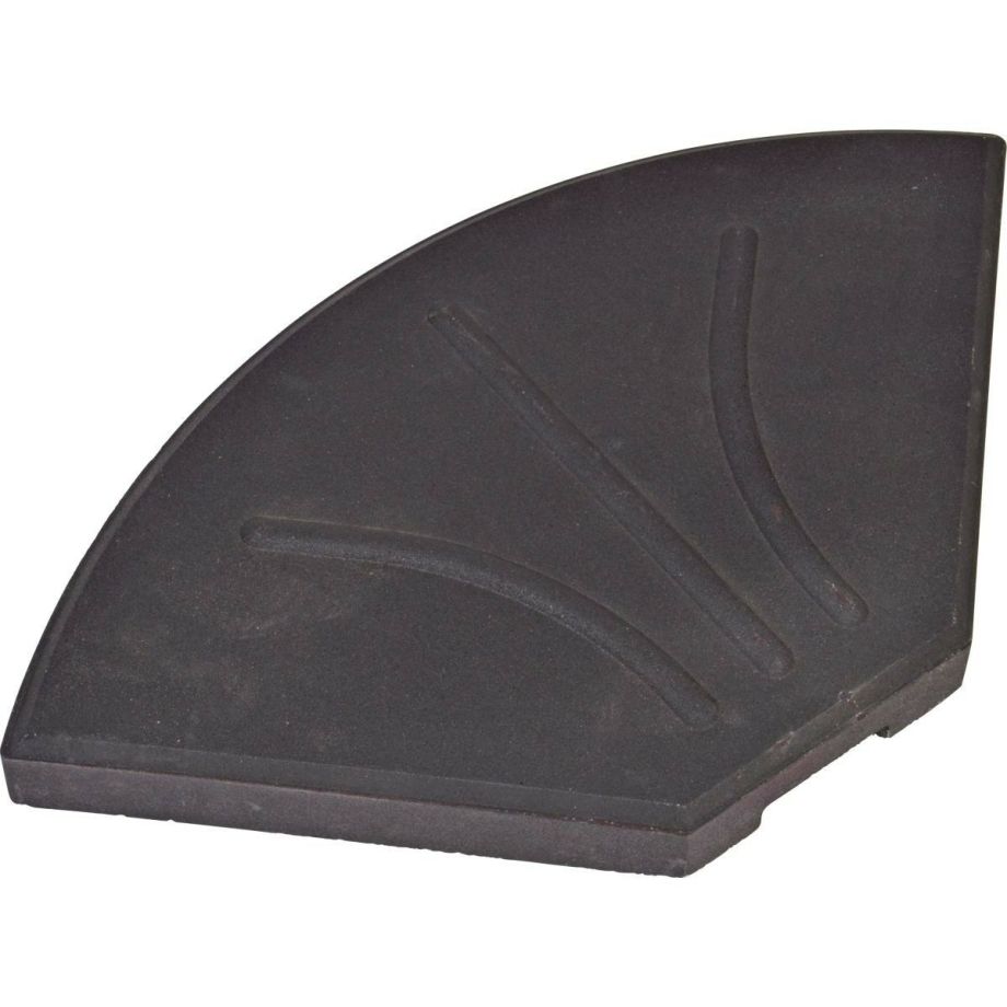 Betonplaat voor zweefparasol zwart