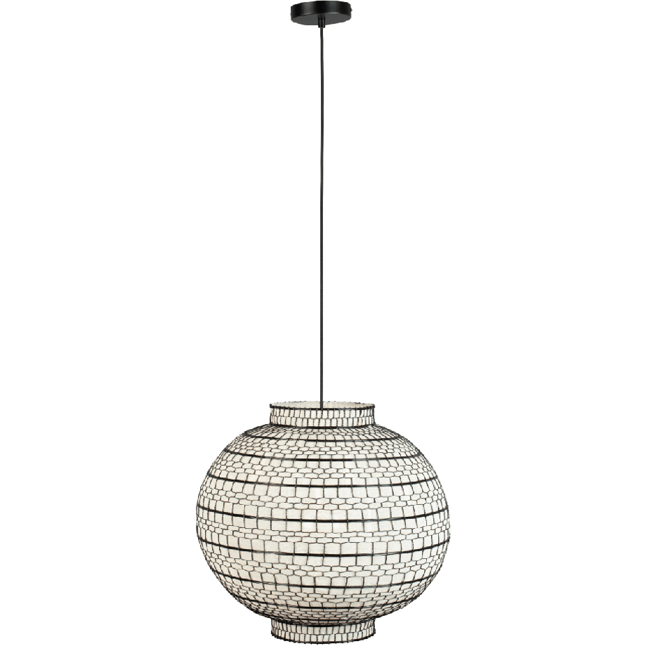 Hanglamp Ming Rond Groot