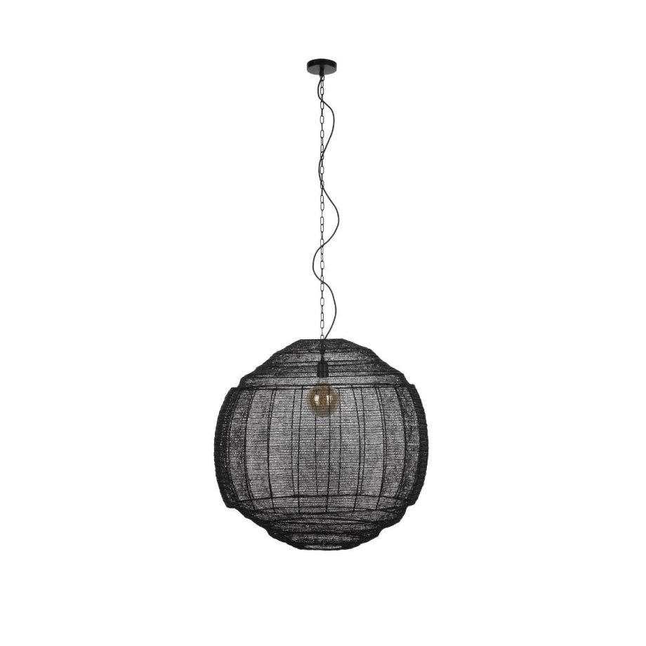 Dutchbone Meezan hanglamp XL zwart | OUTLET B
