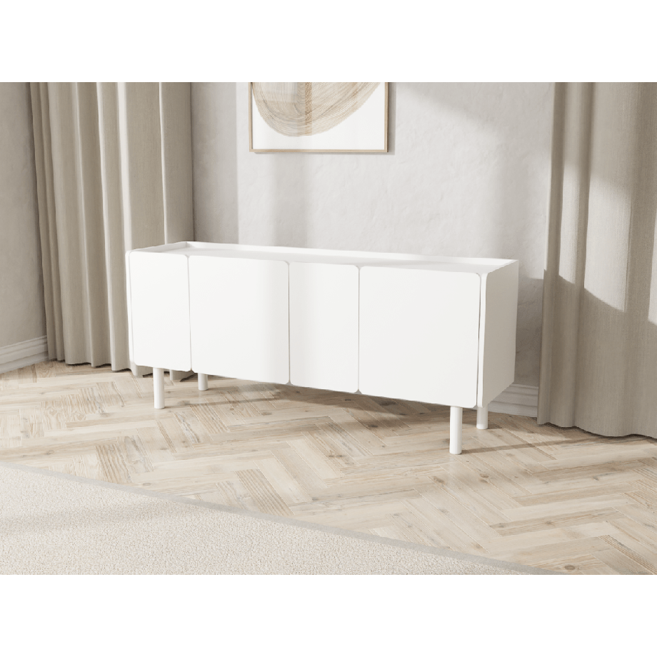 Cheri dressoir 160 cm - wit