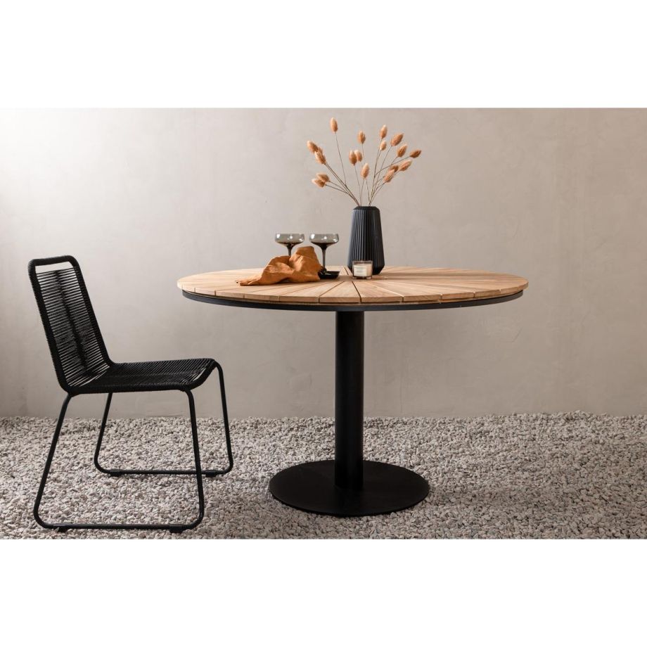 Ilias ronde tuintafel - ø120 cm - naturel