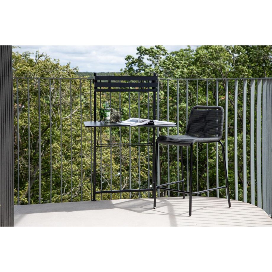 Selim balkontafel - zwart