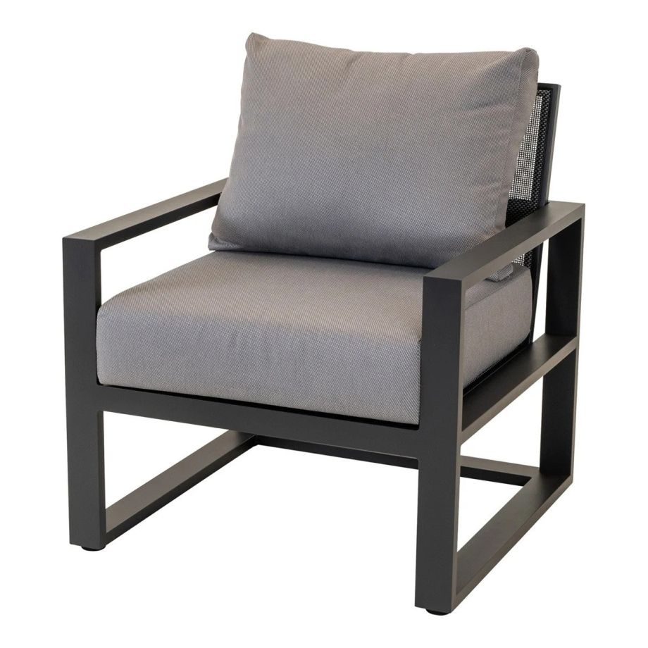 Tormenta loungestoel - zwart