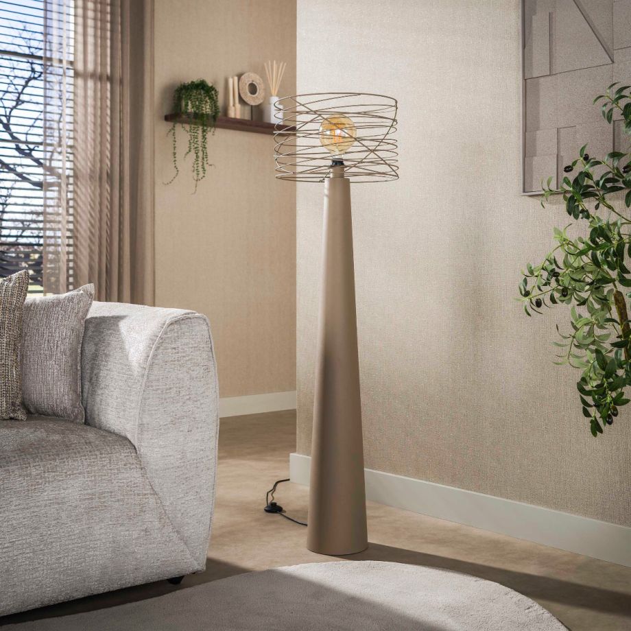 Fraaai Twist vloerlamp 1-lichts