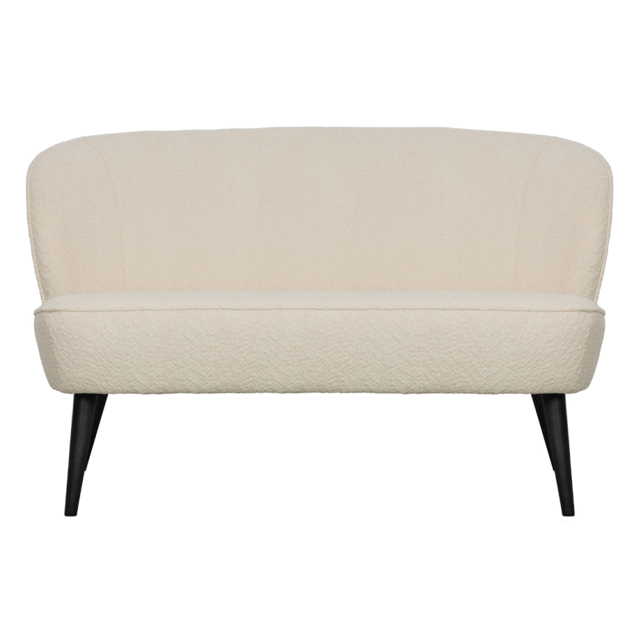 Sara bankje 110cm bouclé crème van het woonmerk Woood