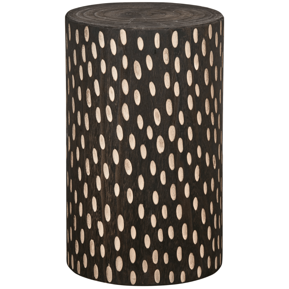 Woood Perry kruk hout - donkerbruin